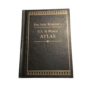 BOOK Webster's New US & World Atlas Your Essential Guide